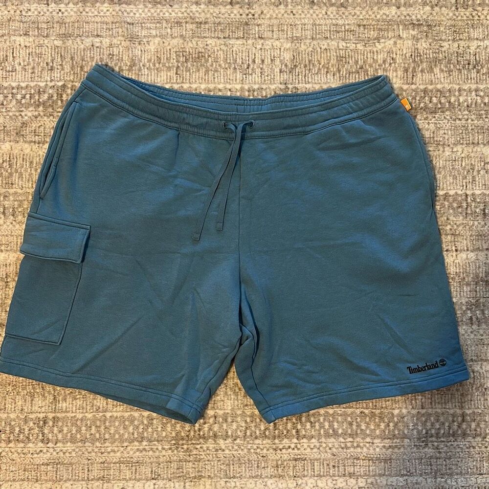 Timberland Size 2XL Blue Active wear sweat pants shorts